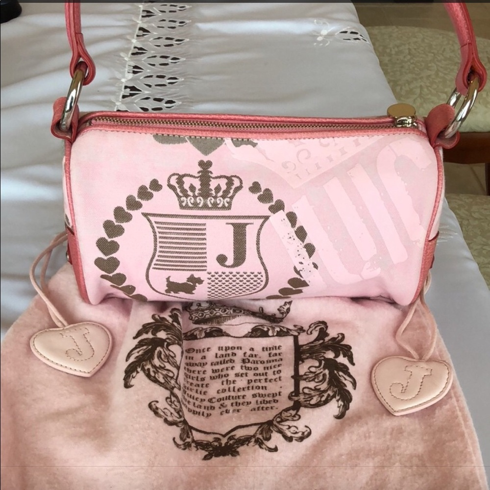 Juicy Couture pink handbag, like new